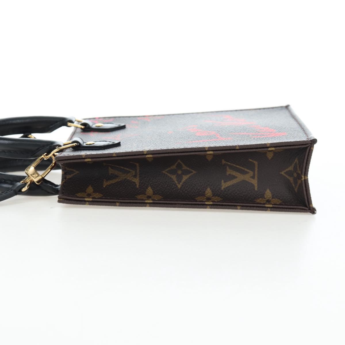 LOUIS VUITTON Monogram Fall in Love Petit Sac Plat 2way M80839 LV Auth 167619SAM