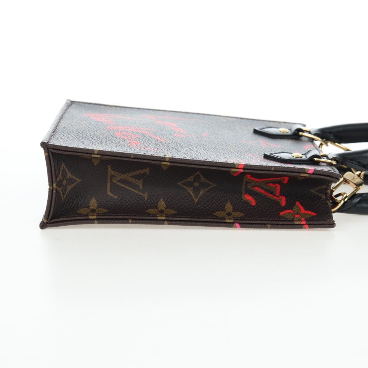 LOUIS VUITTON Monogram Fall in Love Petit Sac Plat 2way M80839 LV Auth 167619SAM