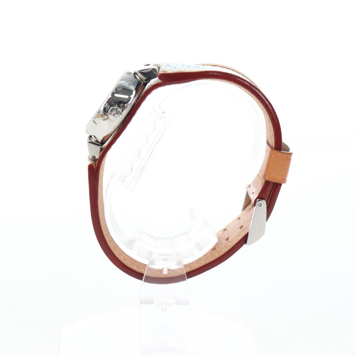 LOUIS VUITTON Love Monogram × Takashi Murakami Tambour Q12130 Auth 167622SAM