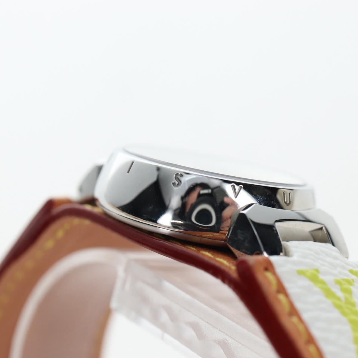 LOUIS VUITTON Love Monogram × Takashi Murakami Tambour Q12130 Auth 167622SAM