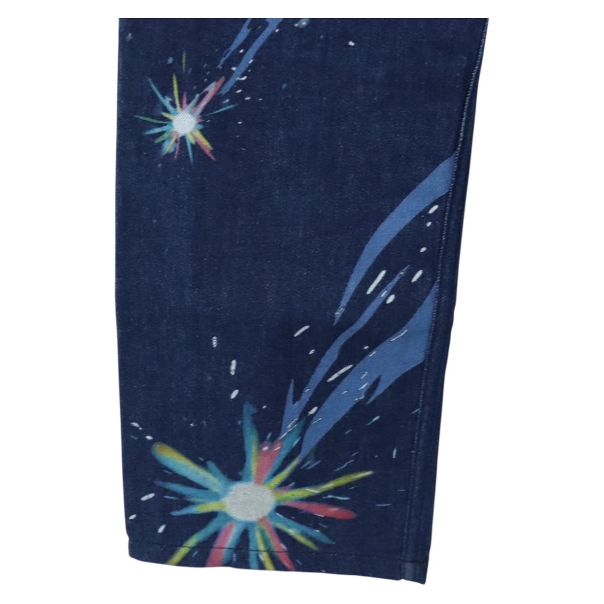 LOEWE x Studio Ghibli Spirited Away Pants Denim 34 Blue Auth 167632M
