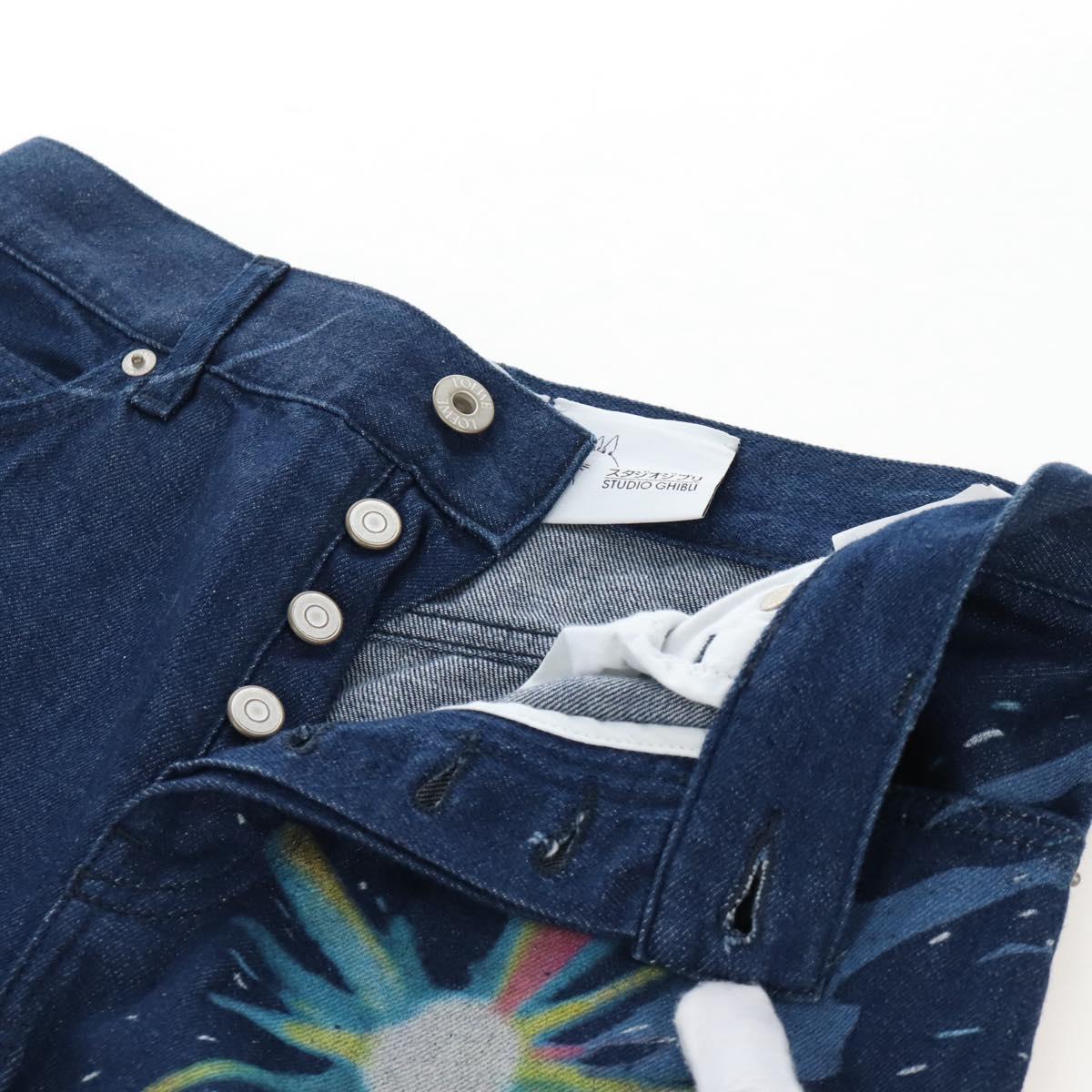 LOEWE x Studio Ghibli Spirited Away Pants Denim 34 Blue Auth 167632M