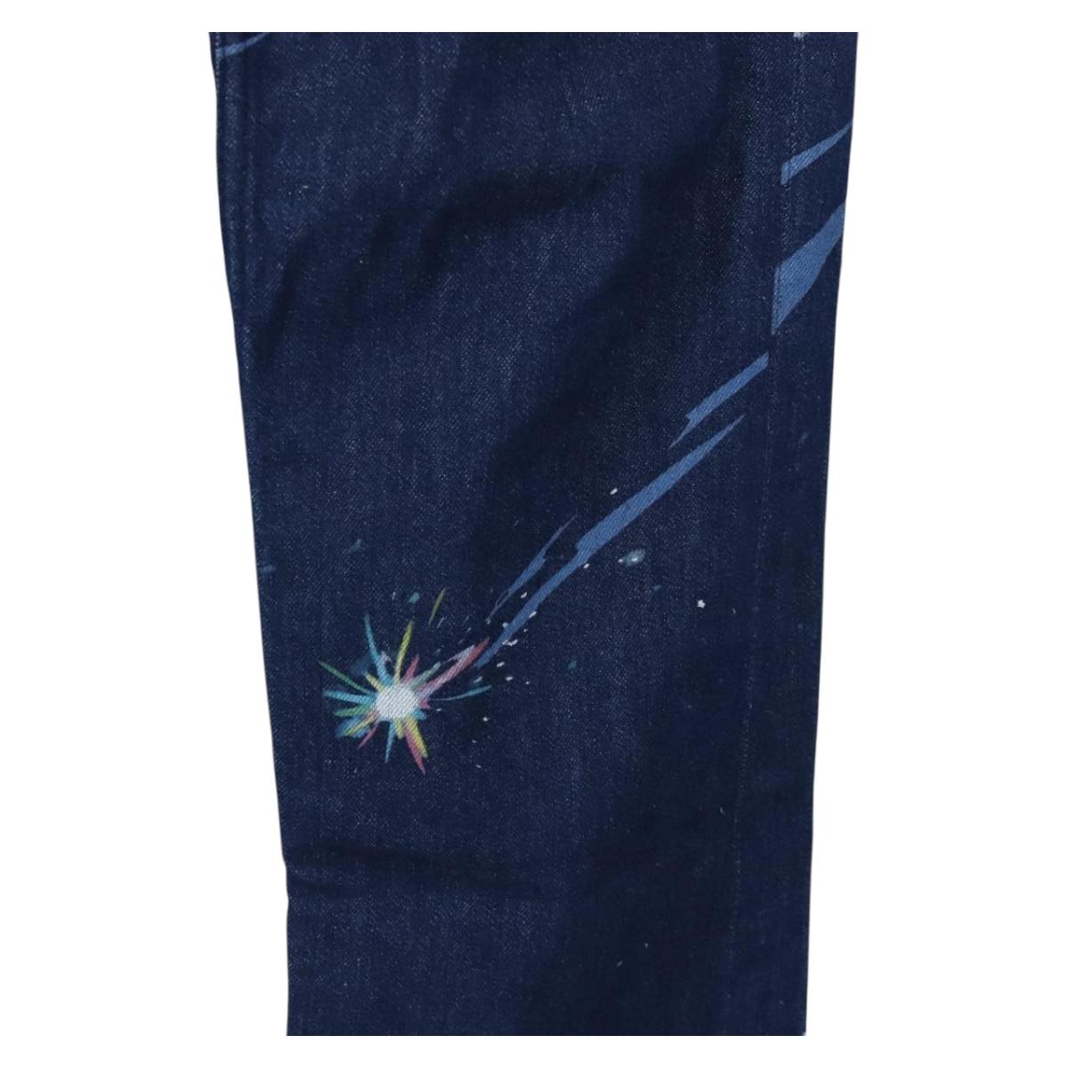 LOEWE x Studio Ghibli Spirited Away Pants Denim 34 Blue Auth 167632M