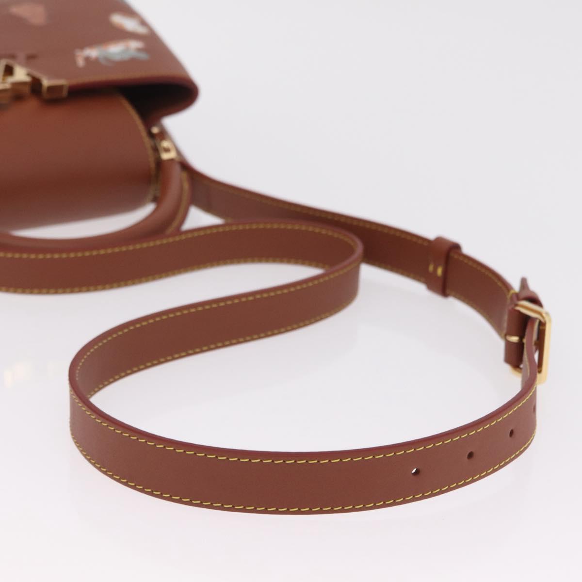 LOUIS VUITTON Catgram Capusine BB Hand Bag 2way Brown M25874 LV Auth 167633SM