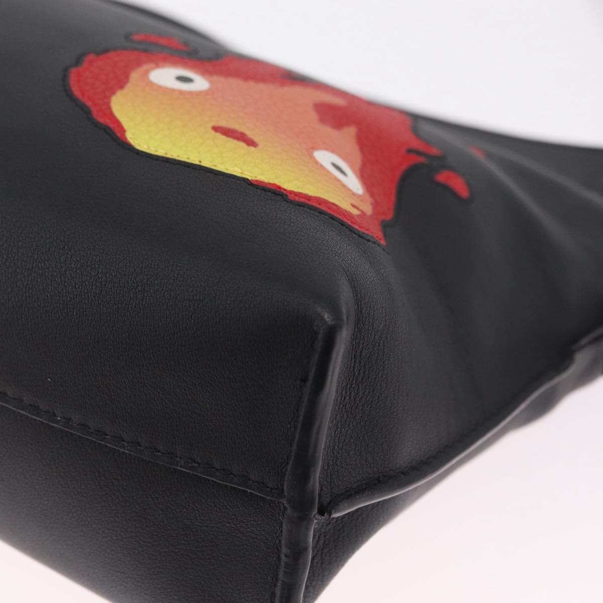LOEWE × Studio Ghibli Flamenco Mini Calcifer Howl's Leather Auth 167640SAM