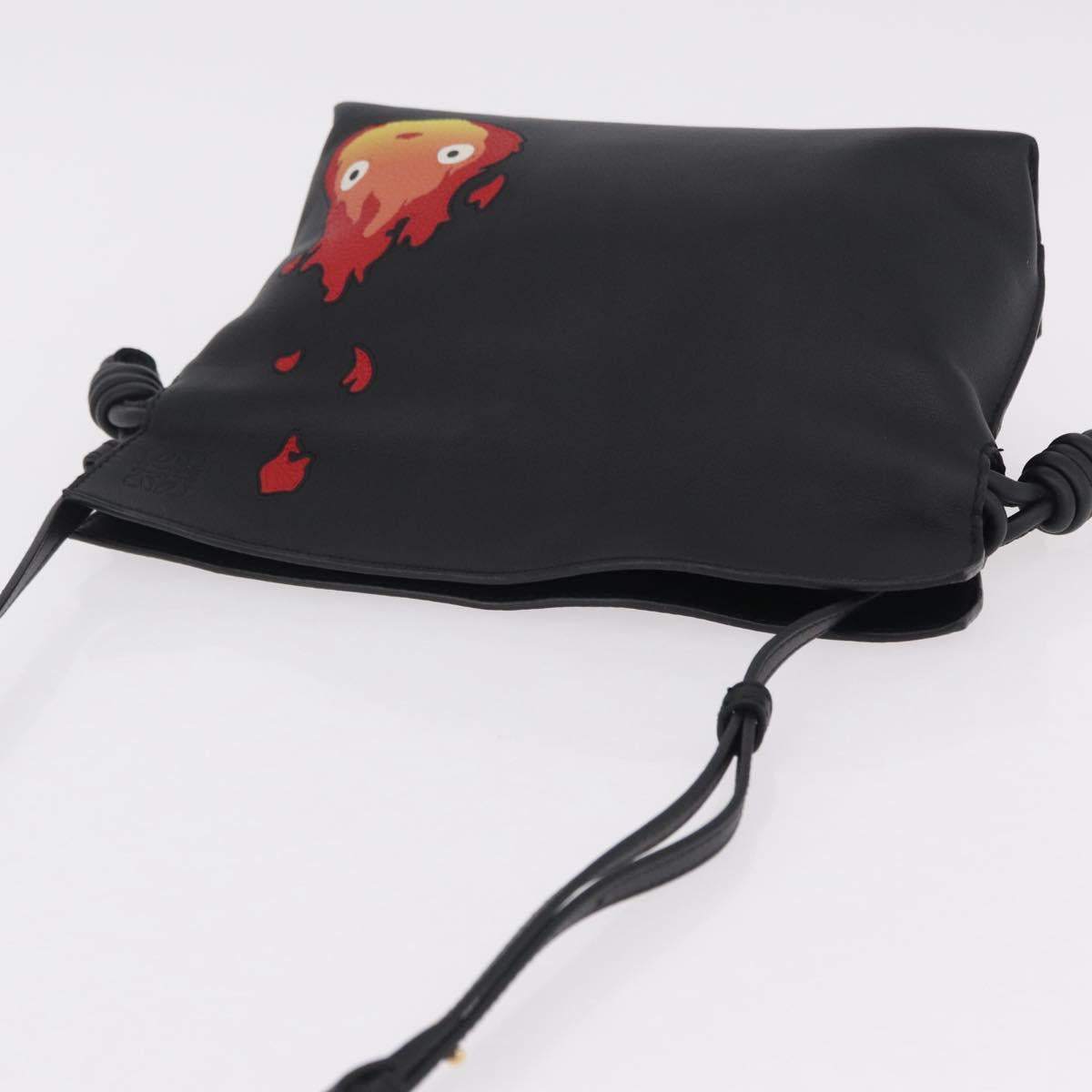 LOEWE × Studio Ghibli Flamenco Mini Calcifer Howl's Leather Auth 167640SAM