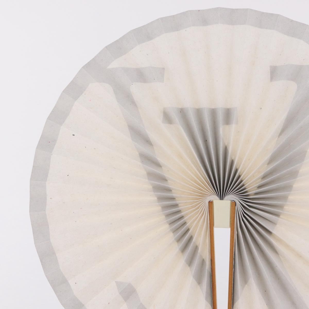 LOUIS VUITTON Japanese Fan Paper Not For Sale White LV Auth 167695M