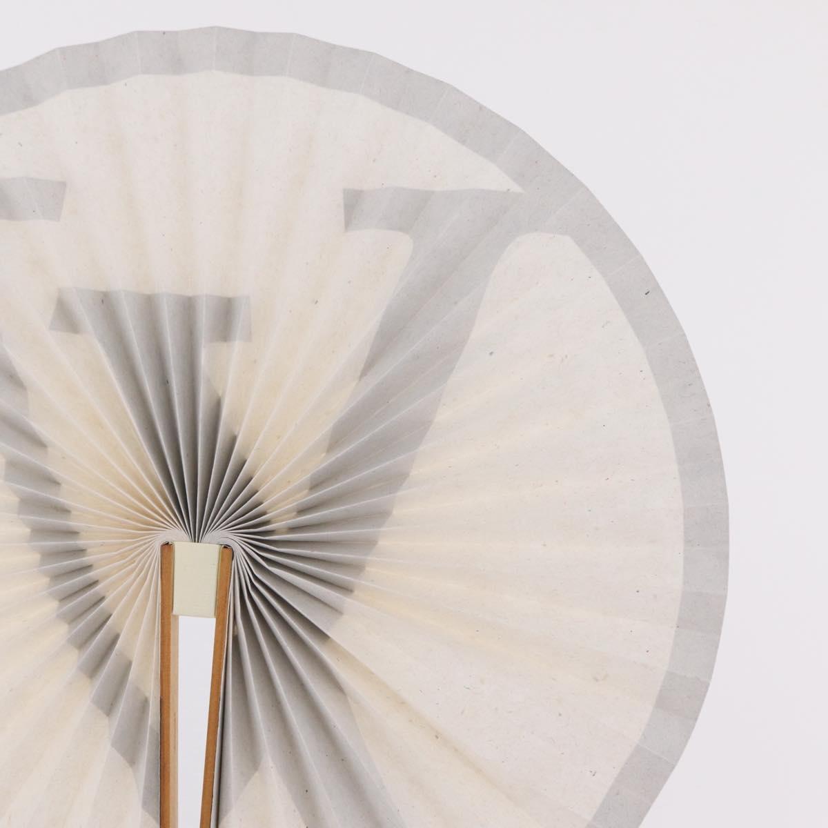 LOUIS VUITTON Japanese Fan Paper Not For Sale White LV Auth 167695M