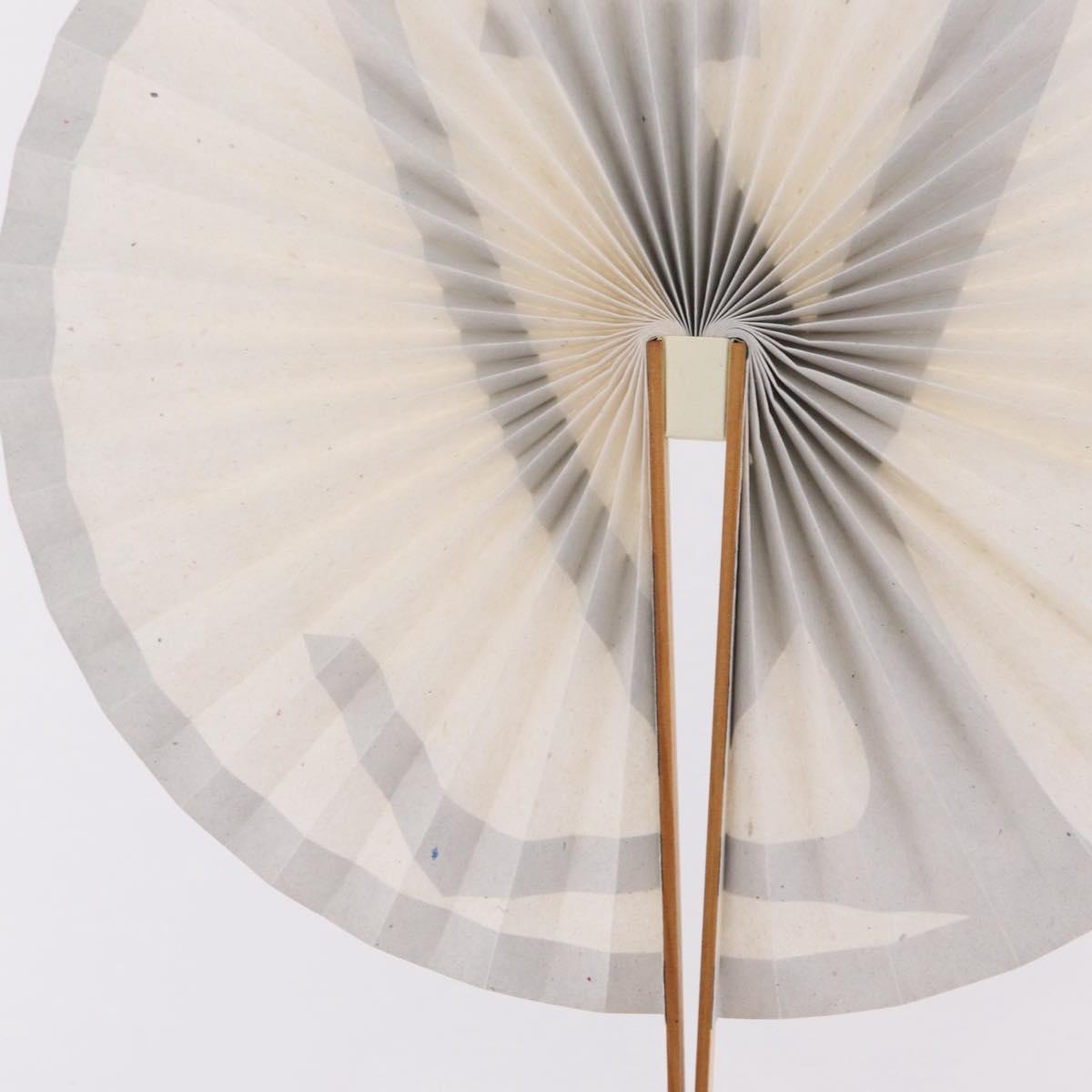 LOUIS VUITTON Japanese Fan Paper Not For Sale White LV Auth 167695M