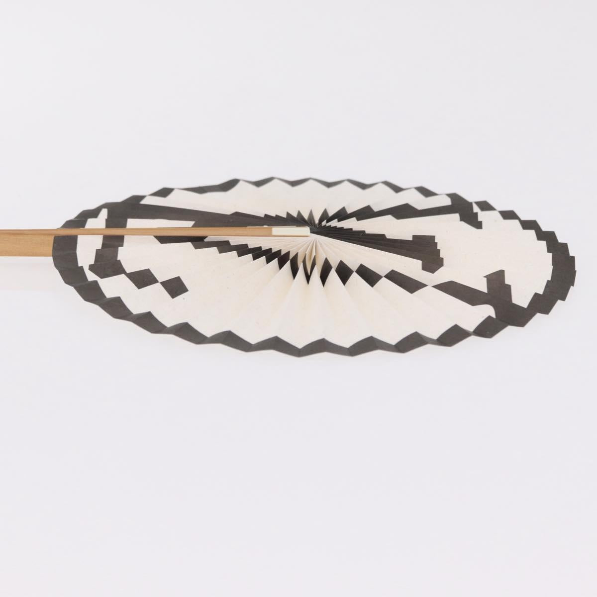 LOUIS VUITTON Japanese Fan Paper Not For Sale White LV Auth 167695M