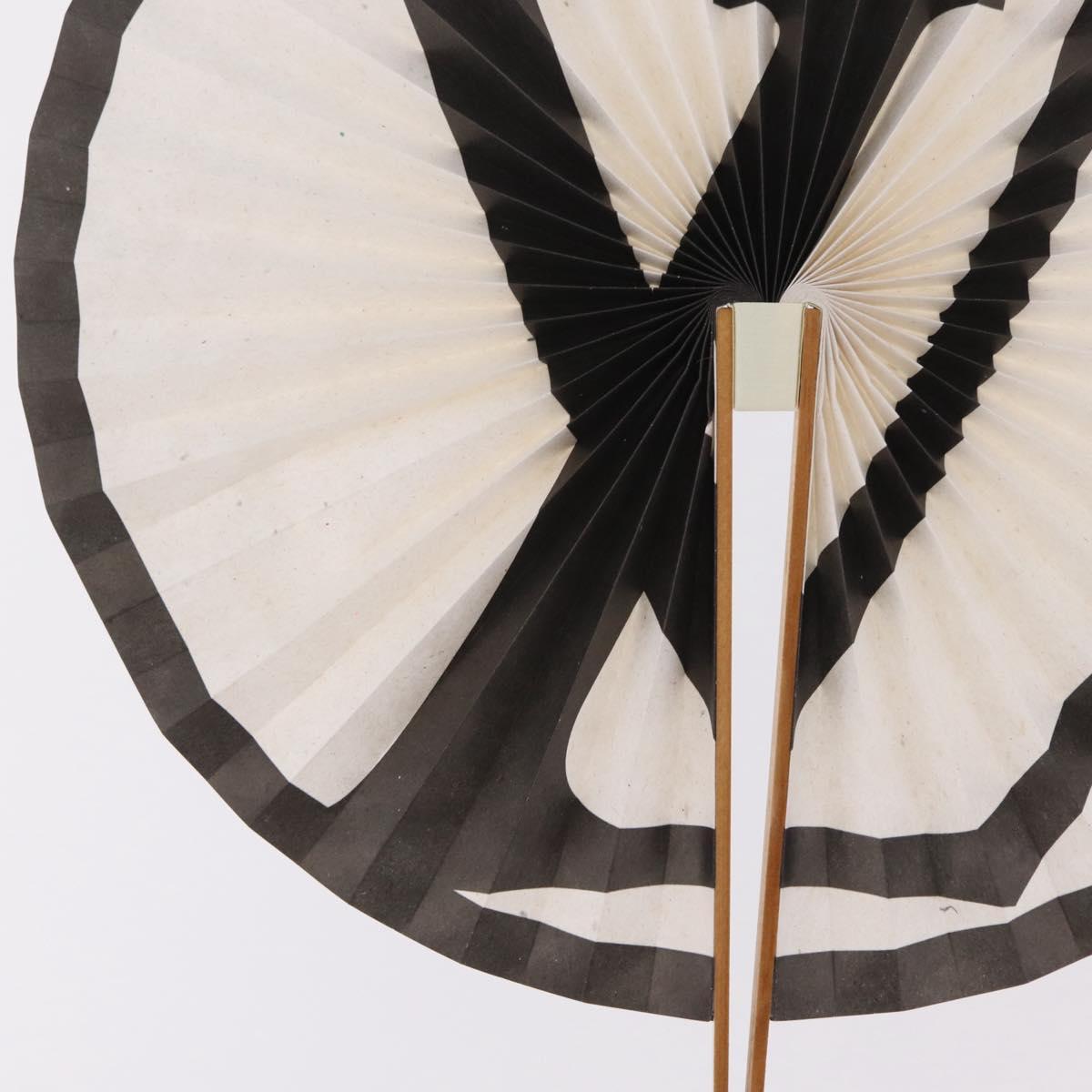 LOUIS VUITTON Japanese Fan Paper Not For Sale White LV Auth 167695M