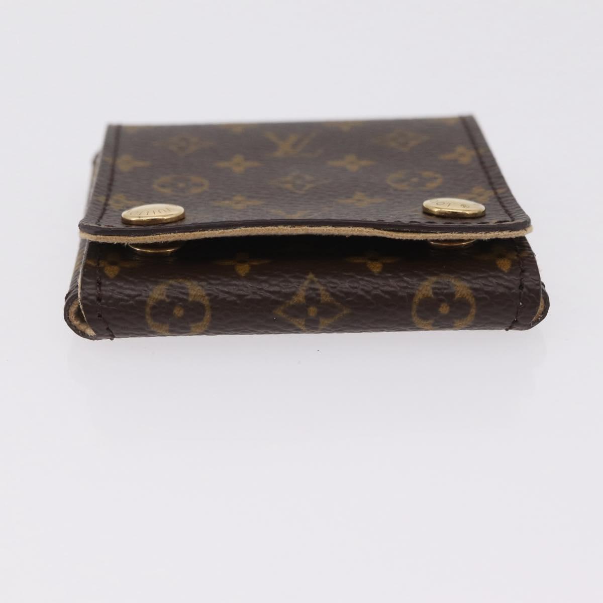 LOUIS VUITTON Monogram Jewelry case Jewelry Box LV Auth 167696M