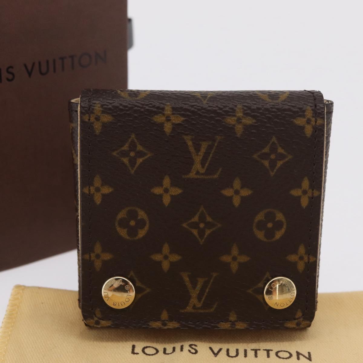 LOUIS VUITTON Monogram Jewelry case Jewelry Box LV Auth 167699M
