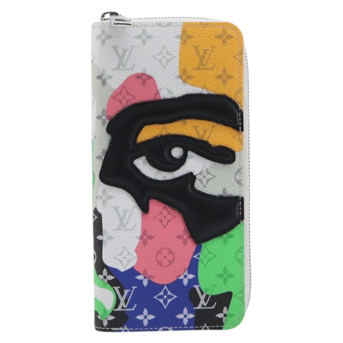 LOUIS VUITTON Monogram LV Portrait Zippy Wallet Vertical M82590 LV Auth 167703SM