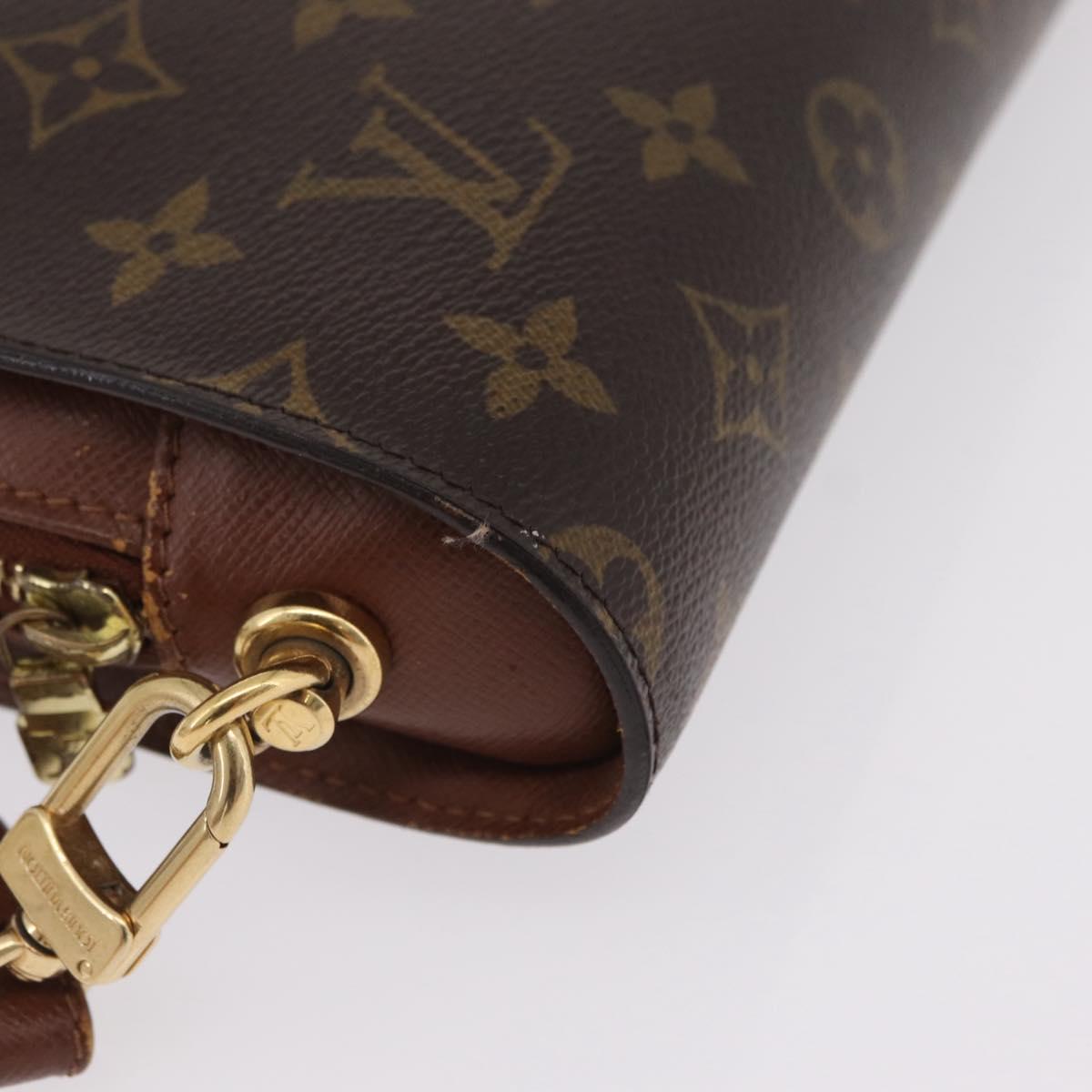 LOUIS VUITTON Monogram Orsay Clutch Bag M51790 LV Auth 167710A
