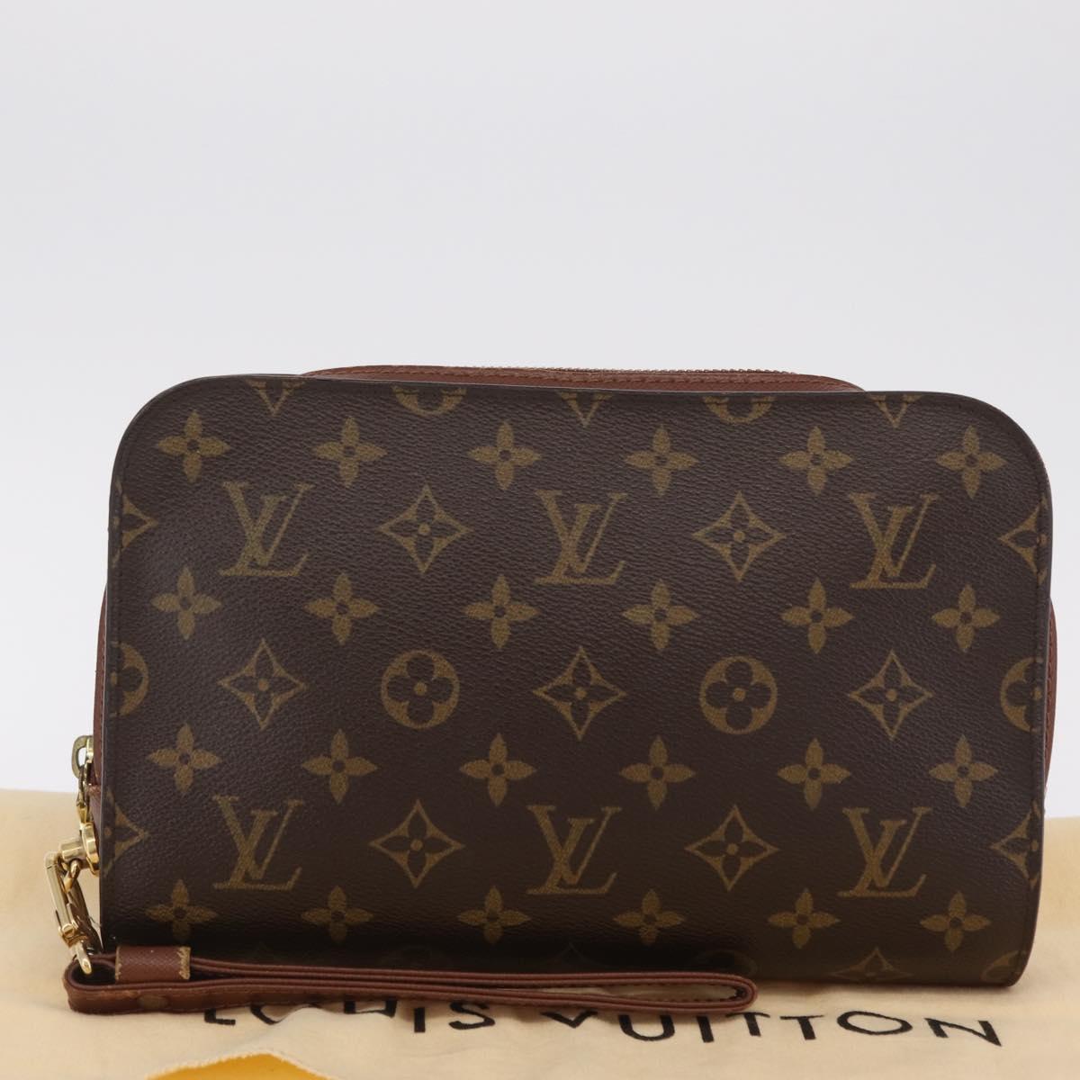 LOUIS VUITTON Monogram Orsay Clutch Bag M51790 LV Auth 167710A