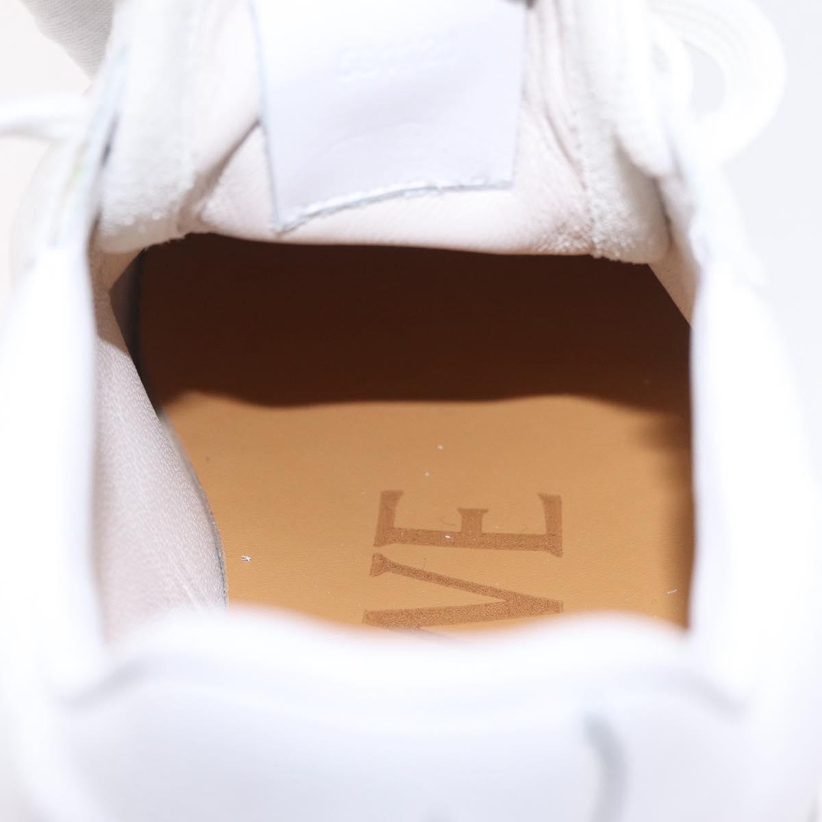 LOEWE × Studio Ghibli Suswatari Sneakers Leather White Auth 167752SM