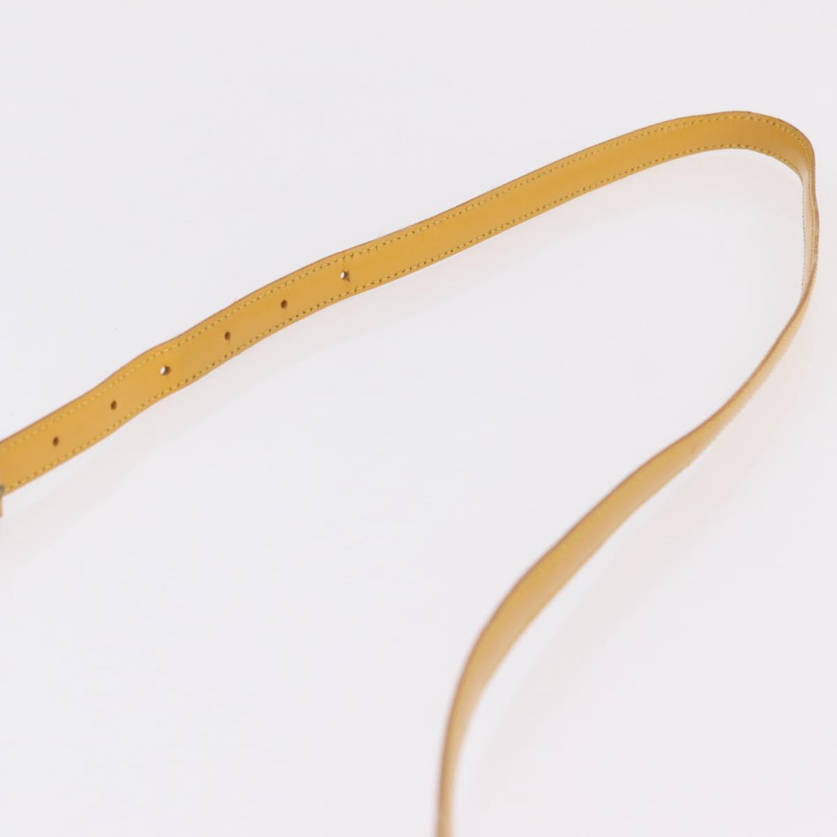 LOUIS VUITTON Epi Saint Cloud PM Shoulder Bag Yellow M52219 LV Auth 167754A