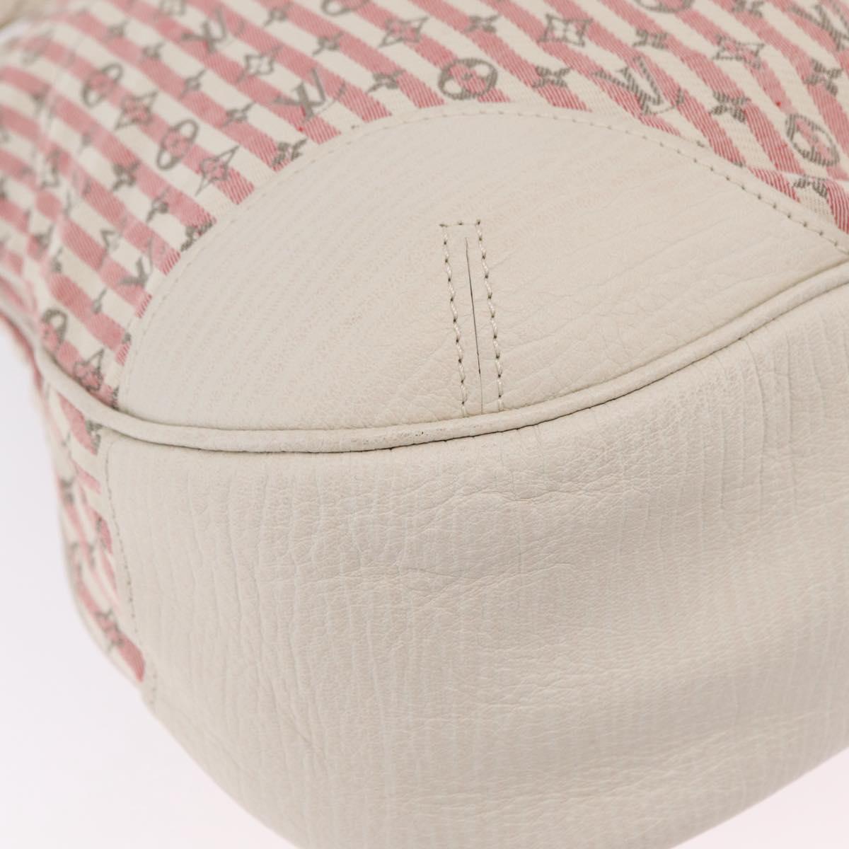 LOUIS VUITTON Mini Lin Marina GM Bag Croisette 2way Pink M95493 LV Auth 167757A