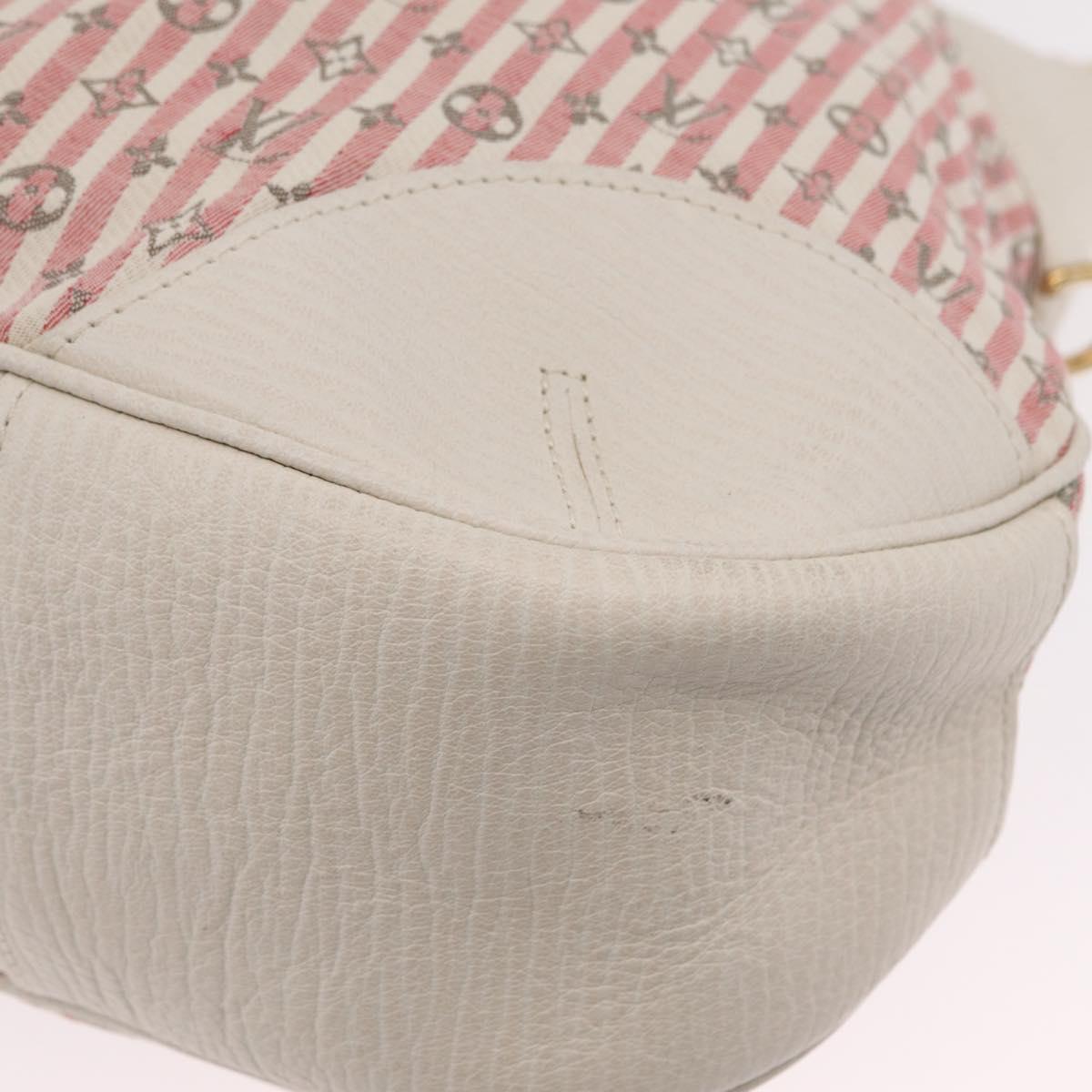LOUIS VUITTON Mini Lin Marina GM Bag Croisette 2way Pink M95493 LV Auth 167757A