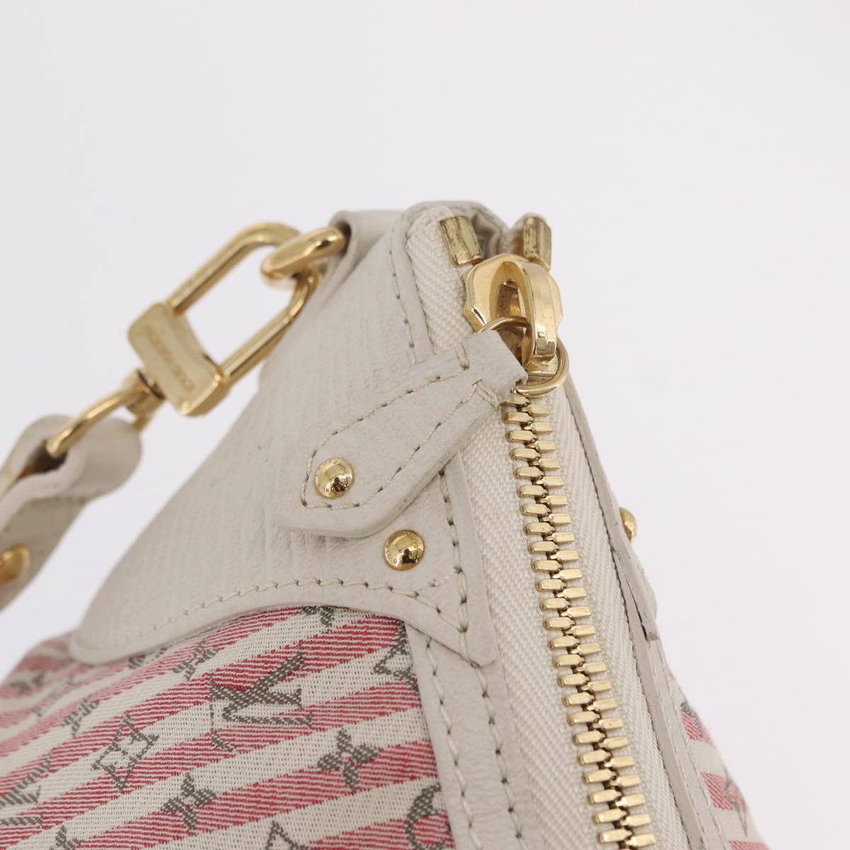 LOUIS VUITTON Mini Lin Marina GM Bag Croisette 2way Pink M95493 LV Auth 167757A
