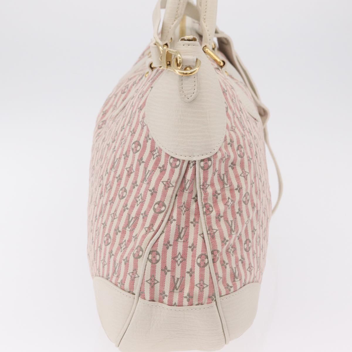 LOUIS VUITTON Mini Lin Marina GM Bag Croisette 2way Pink M95493 LV Auth 167757A