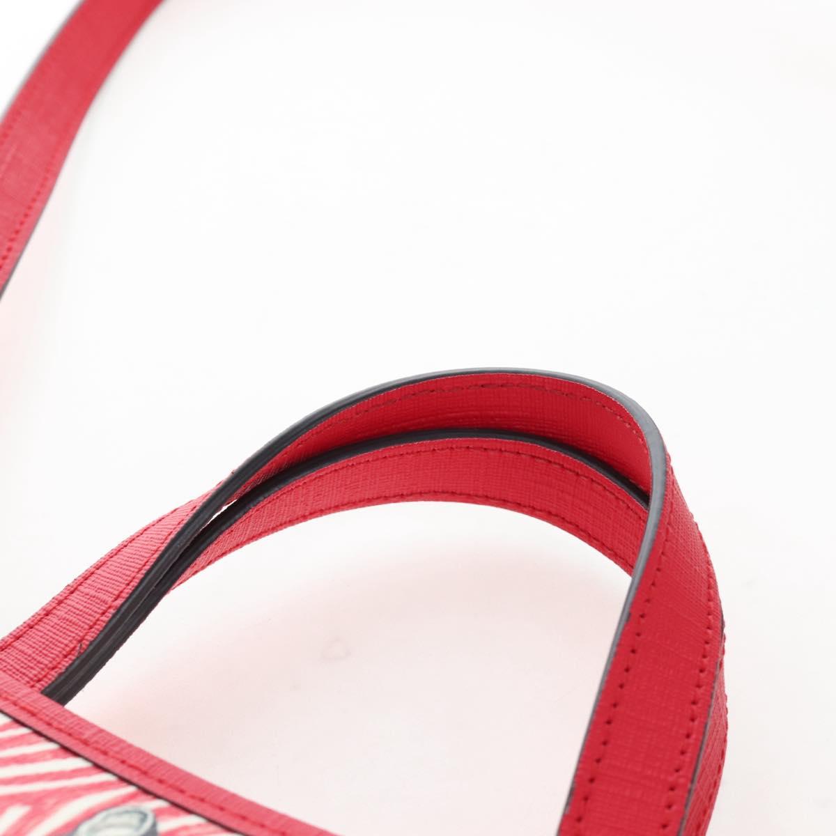GUCCI x Higuchi Yuuko Hand Bag PVC 2way Red 630542 Auth 167781SM