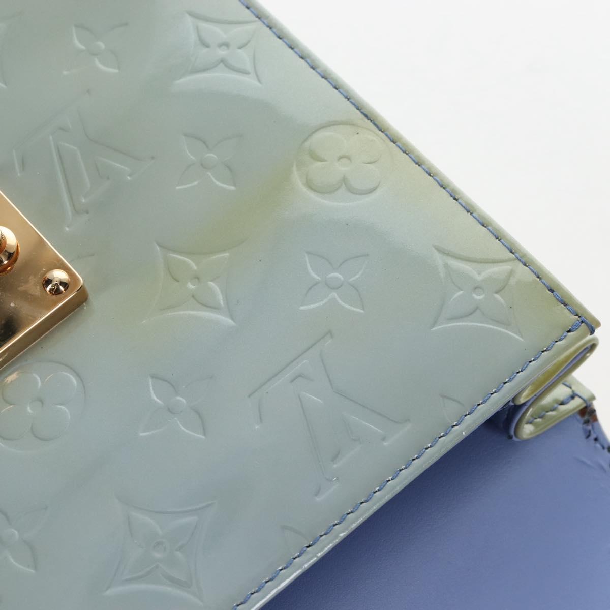 LOUIS VUITTON Monogram Vernis Spring Street Bag Lavande M91216 LV Auth 167782A