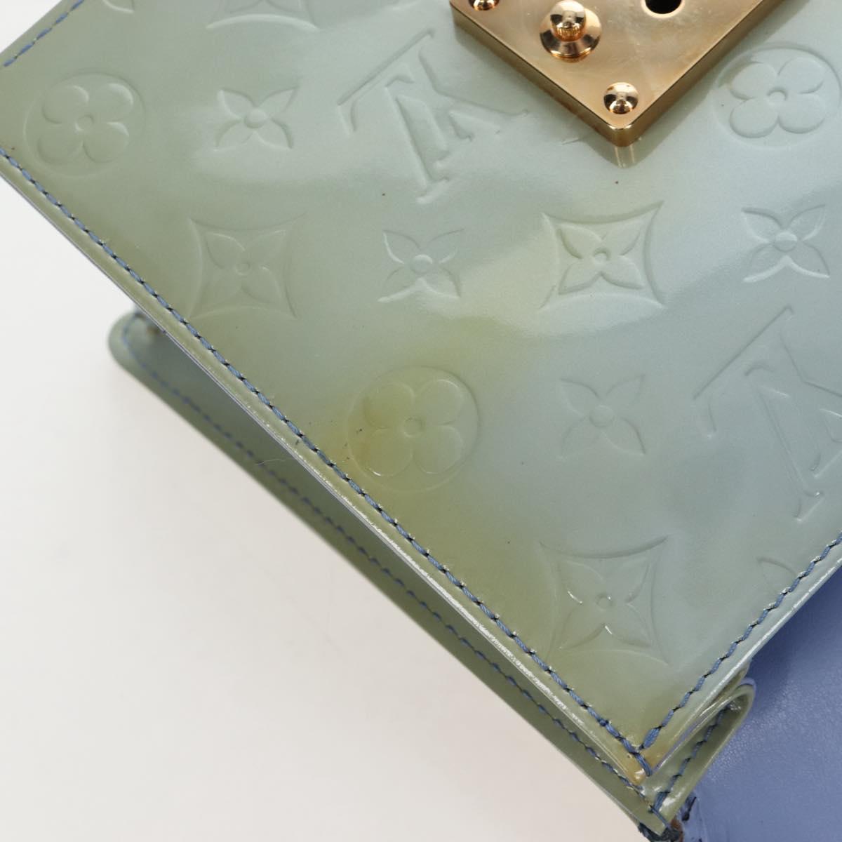 LOUIS VUITTON Monogram Vernis Spring Street Bag Lavande M91216 LV Auth 167782A