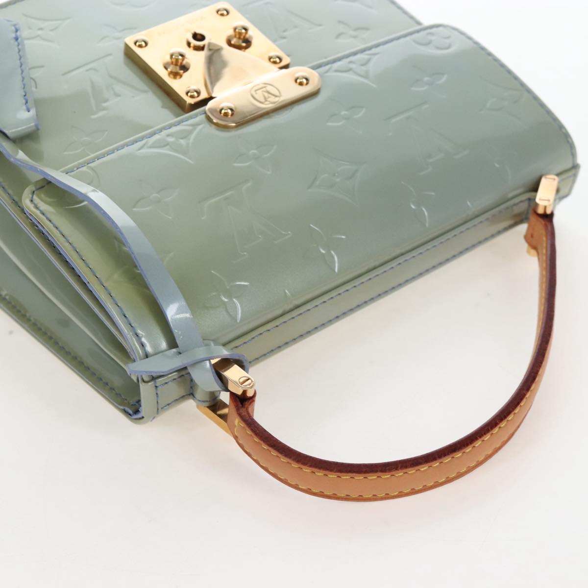 LOUIS VUITTON Monogram Vernis Spring Street Bag Lavande M91216 LV Auth 167782A