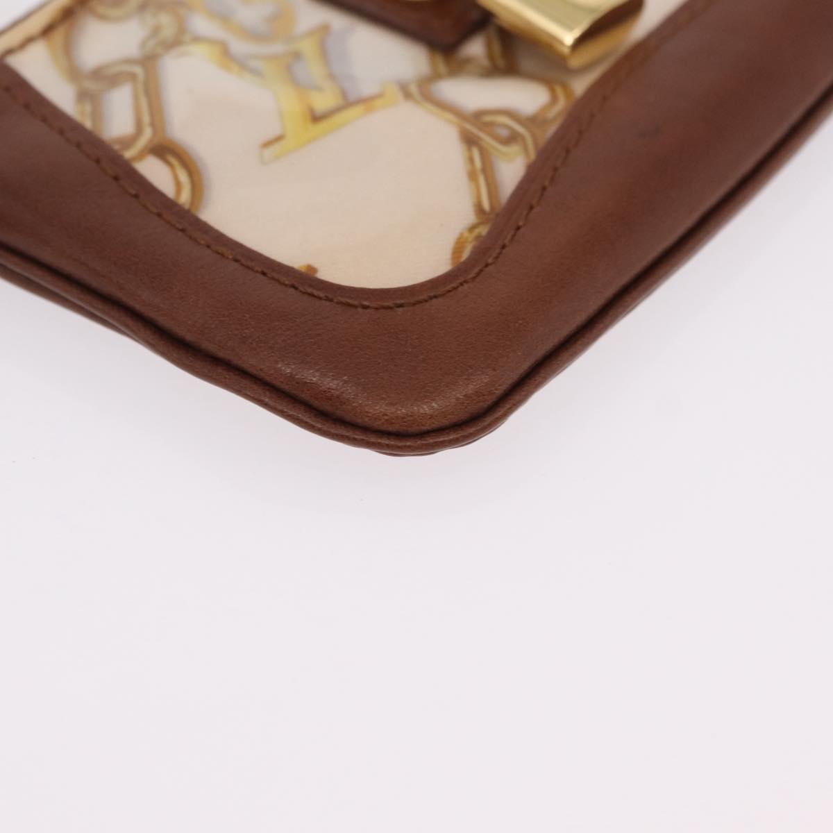 LOUIS VUITTON Monogram Charm Pochette Cles Coin Purse M95164 LV Auth 167786A