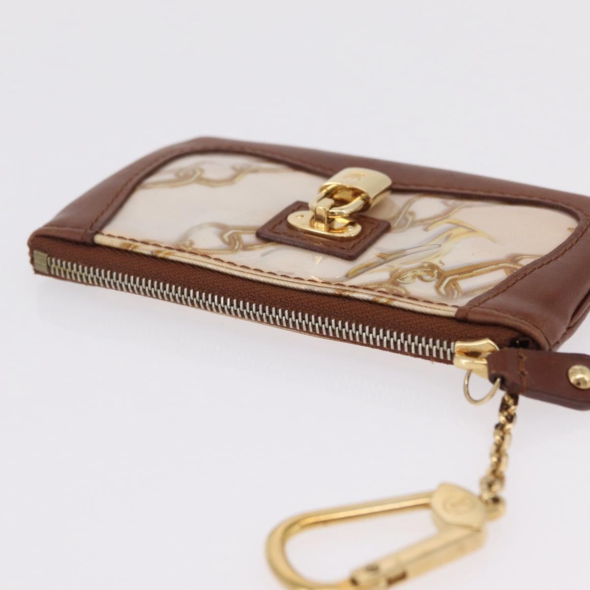 LOUIS VUITTON Monogram Charm Pochette Cles Coin Purse M95164 LV Auth 167786A