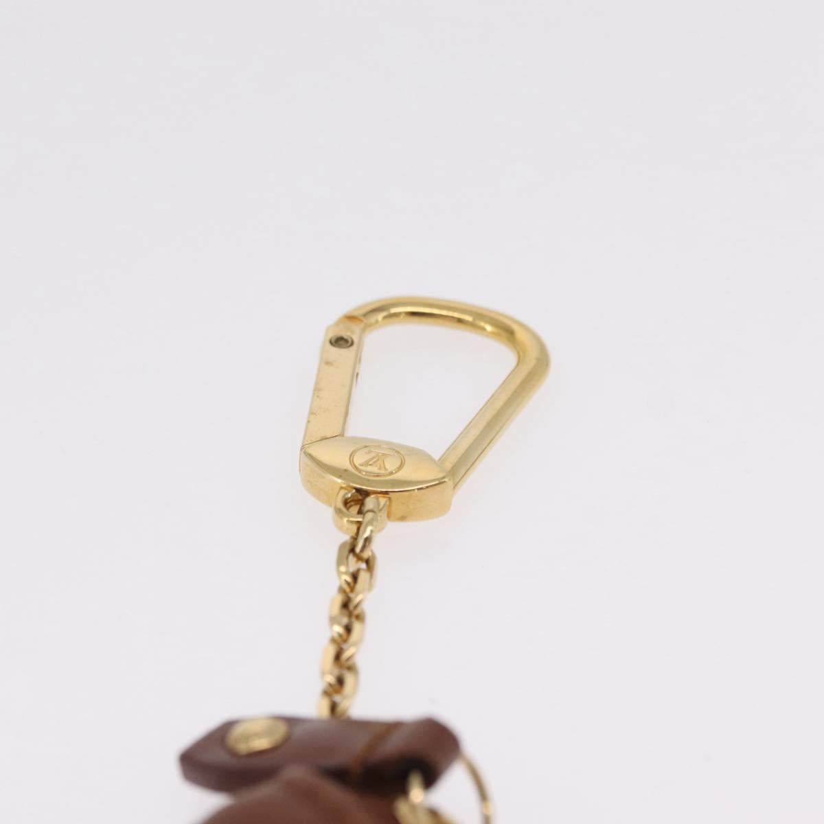 LOUIS VUITTON Monogram Charm Pochette Cles Coin Purse M95164 LV Auth 167786A