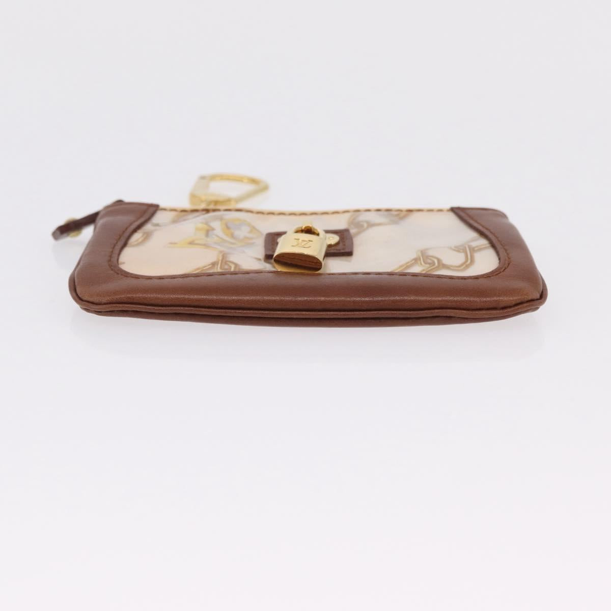 LOUIS VUITTON Monogram Charm Pochette Cles Coin Purse M95164 LV Auth 167786A