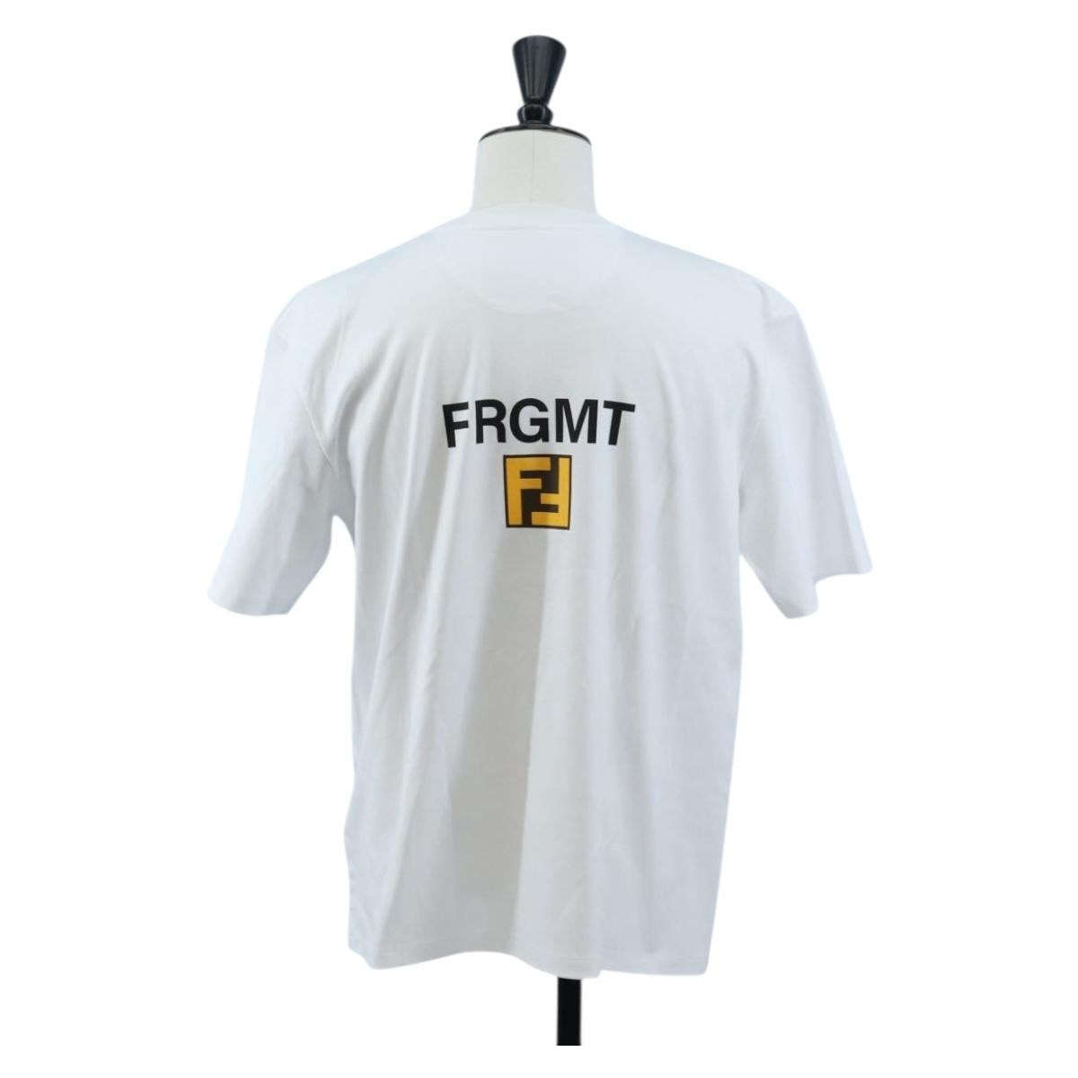 FENDI x FRGMT x POKMON Dragonite Short Sleeved T Shirt Cotton M Auth 167854M