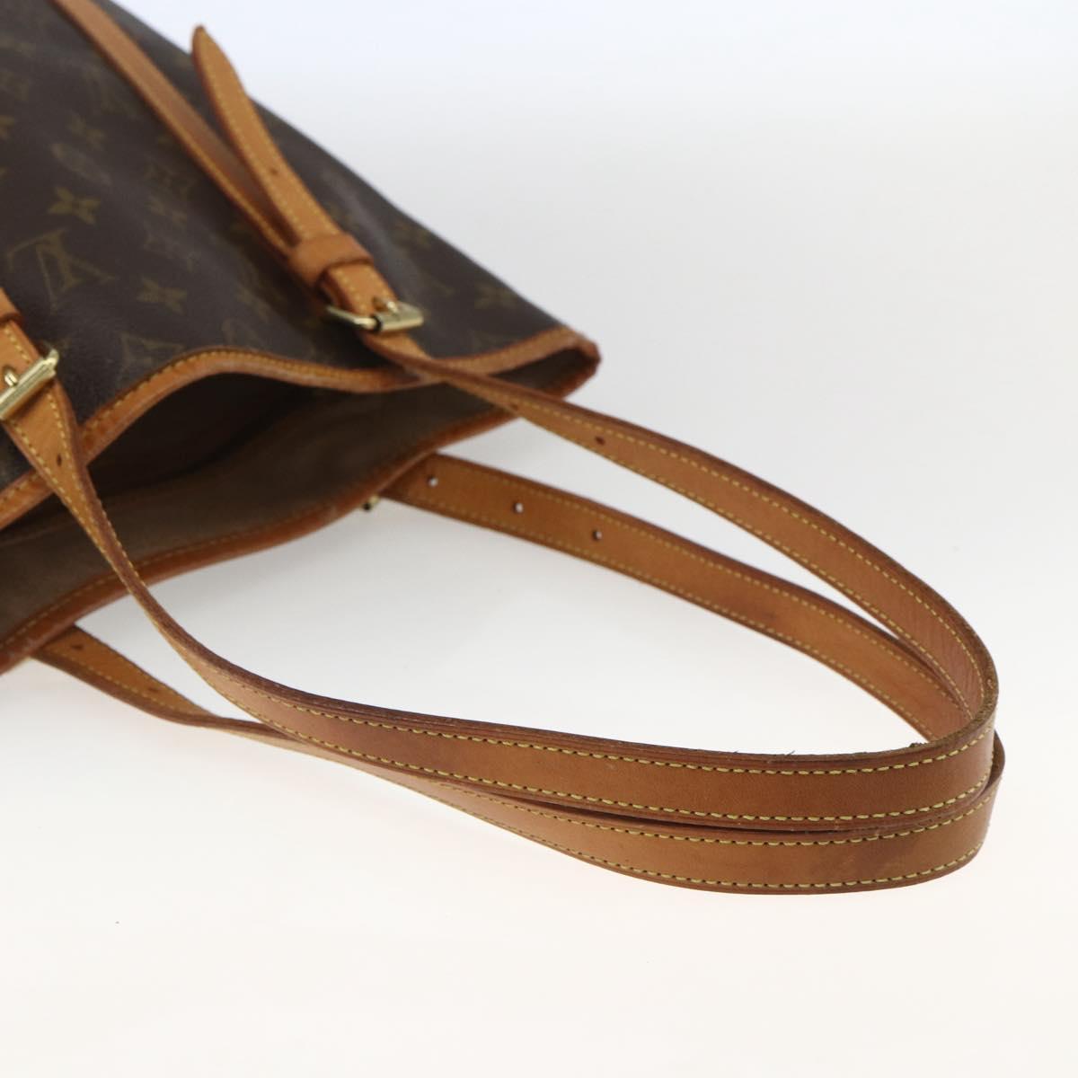 LOUIS VUITTON Monogram Bucket GM Shoulder Bag M42236 LV Auth 167916