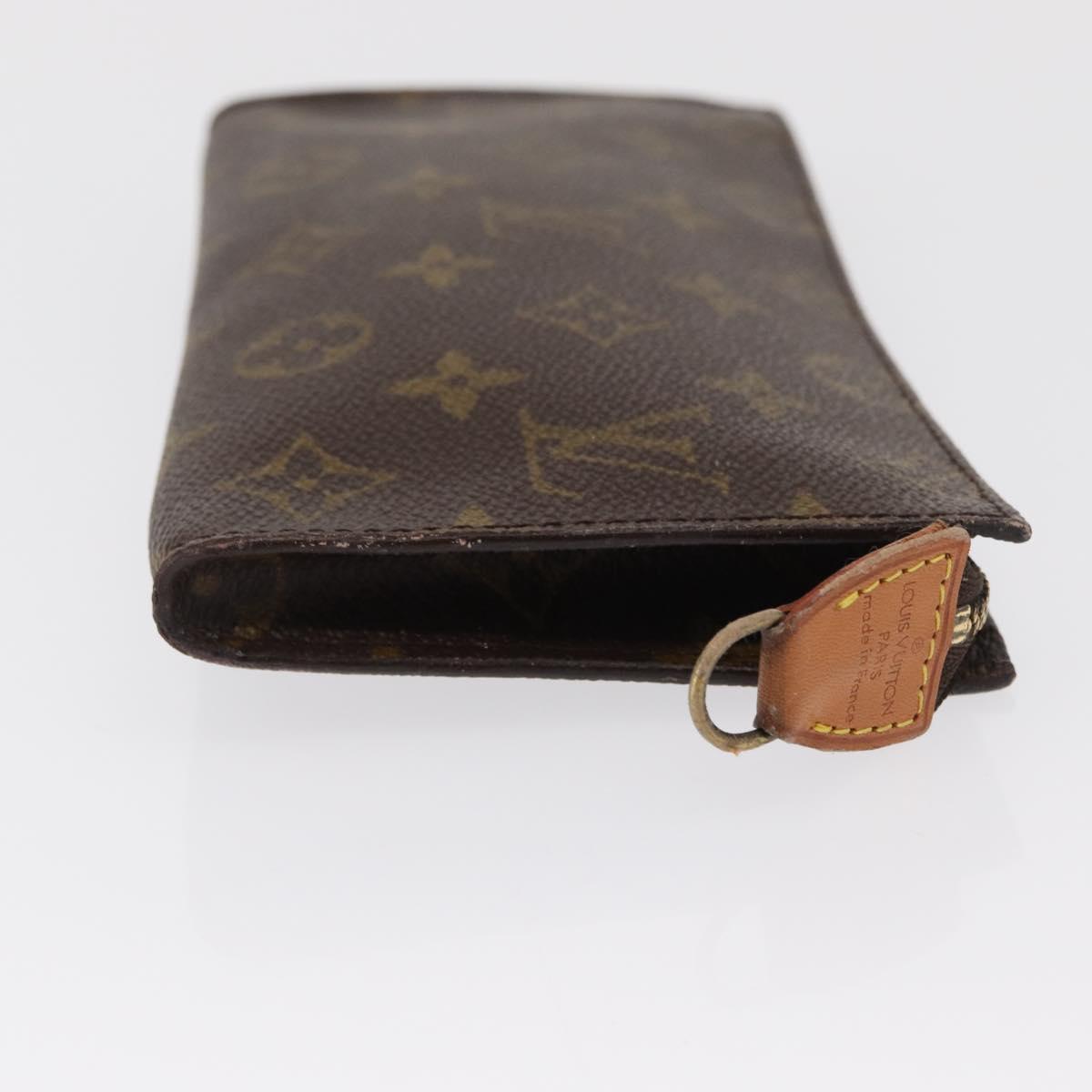 LOUIS VUITTON Monogram Bucket GM Accessory Pouch LV Auth 167917