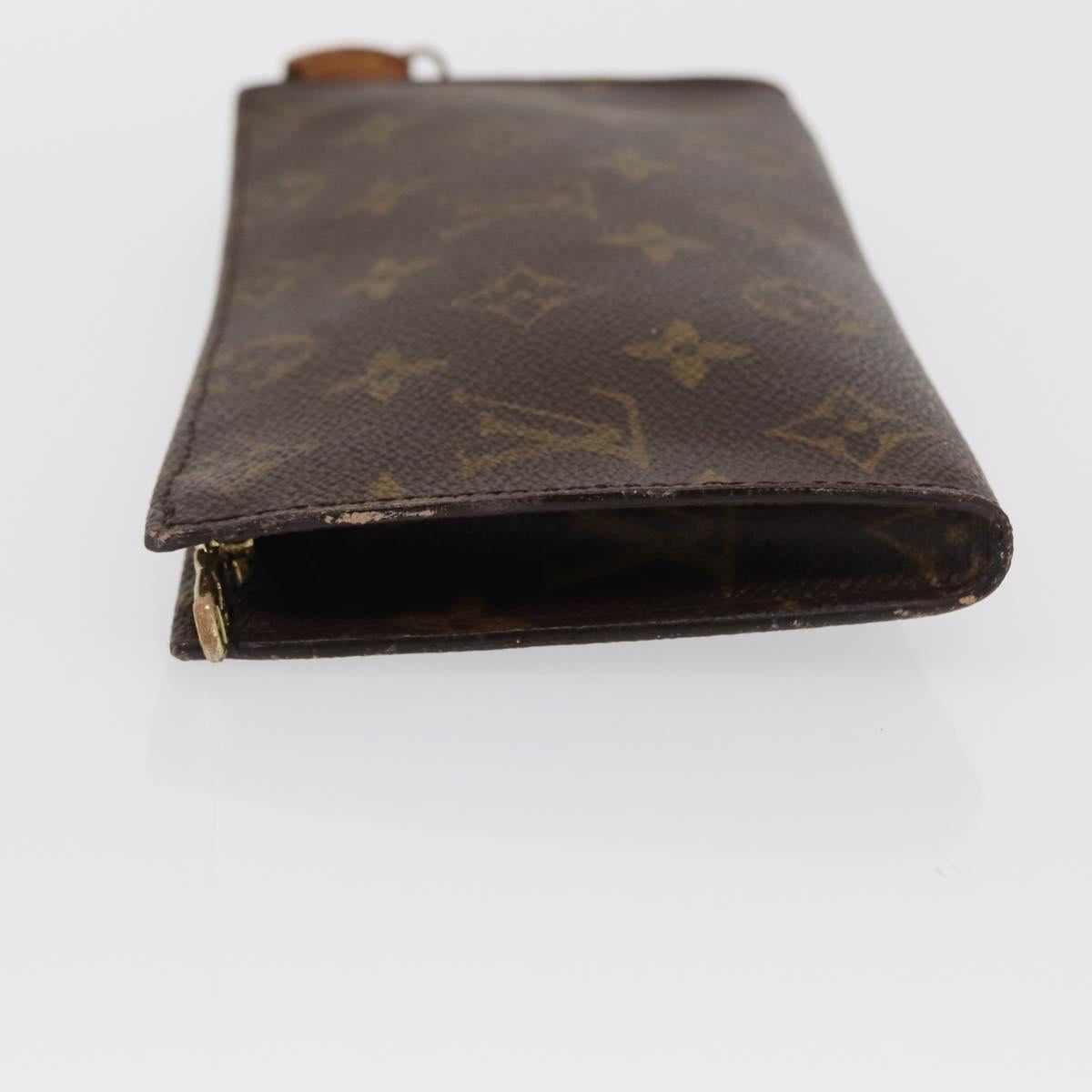 LOUIS VUITTON Monogram Bucket GM Accessory Pouch LV Auth 167917