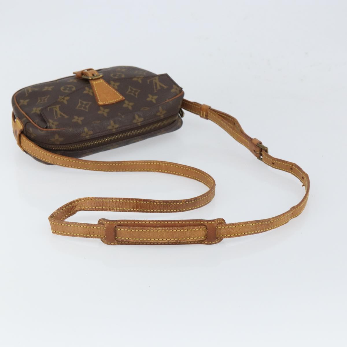 LOUIS VUITTON Monogram Jeune Fille PM Shoulder Bag M51227 LV Auth 167919