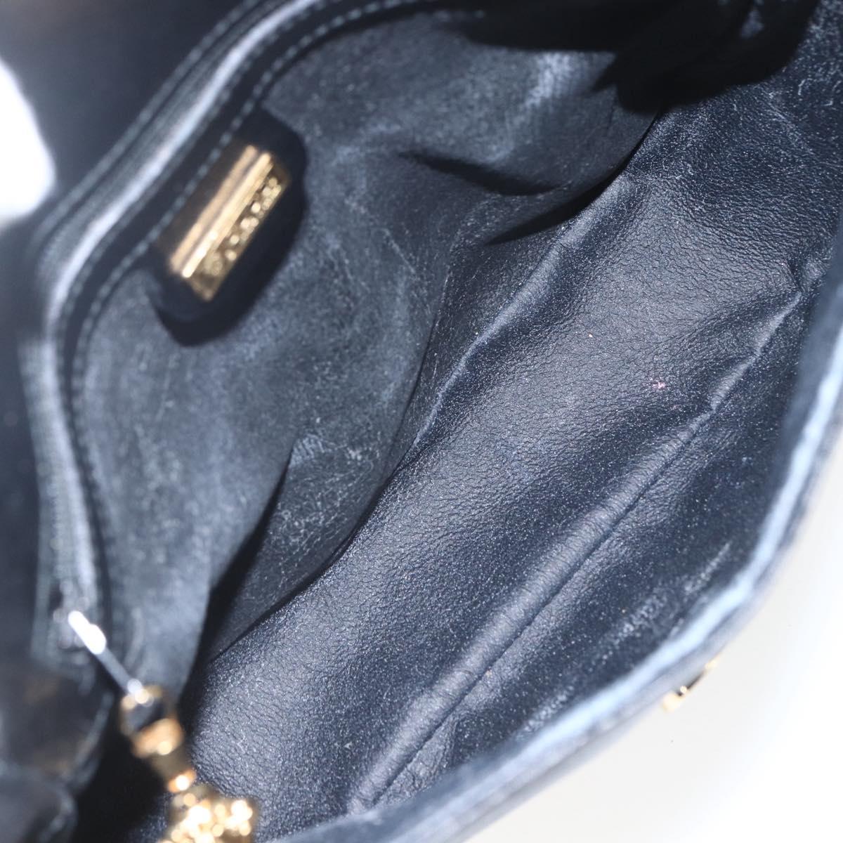 GUCCI Micro GG Supreme Web Sherry Line Bag PVC Black 001 115 0914 Auth 167932
