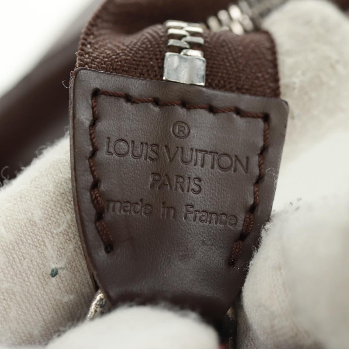 LOUIS VUITTON Epi Pochette Accessoires Pouch Mocha M5294D LV Auth 167954V