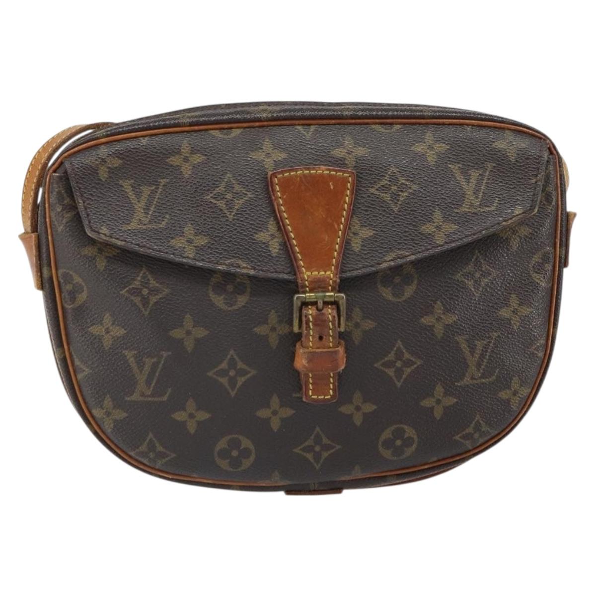 LOUIS VUITTON Monogram Jeune Fille GM Shoulder Bag M51225 LV Auth 167963