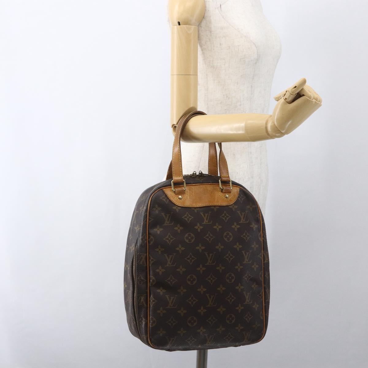 LOUIS VUITTON Monogram Excursion Hand Bag M41450 LV Auth 167965