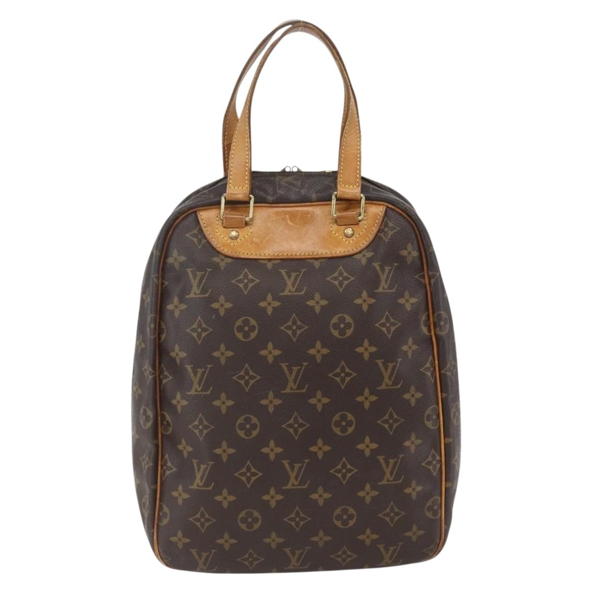 LOUIS VUITTON Monogram Excursion Hand Bag M41450 LV Auth 167965
