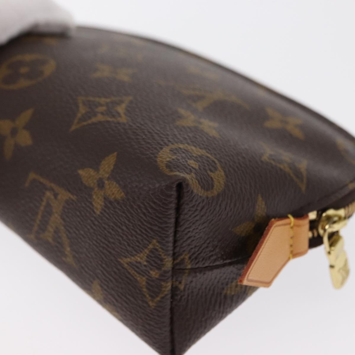 LOUIS VUITTON Monogram Pochette Cosmetic PM Pouch M43998 LV Auth 167966