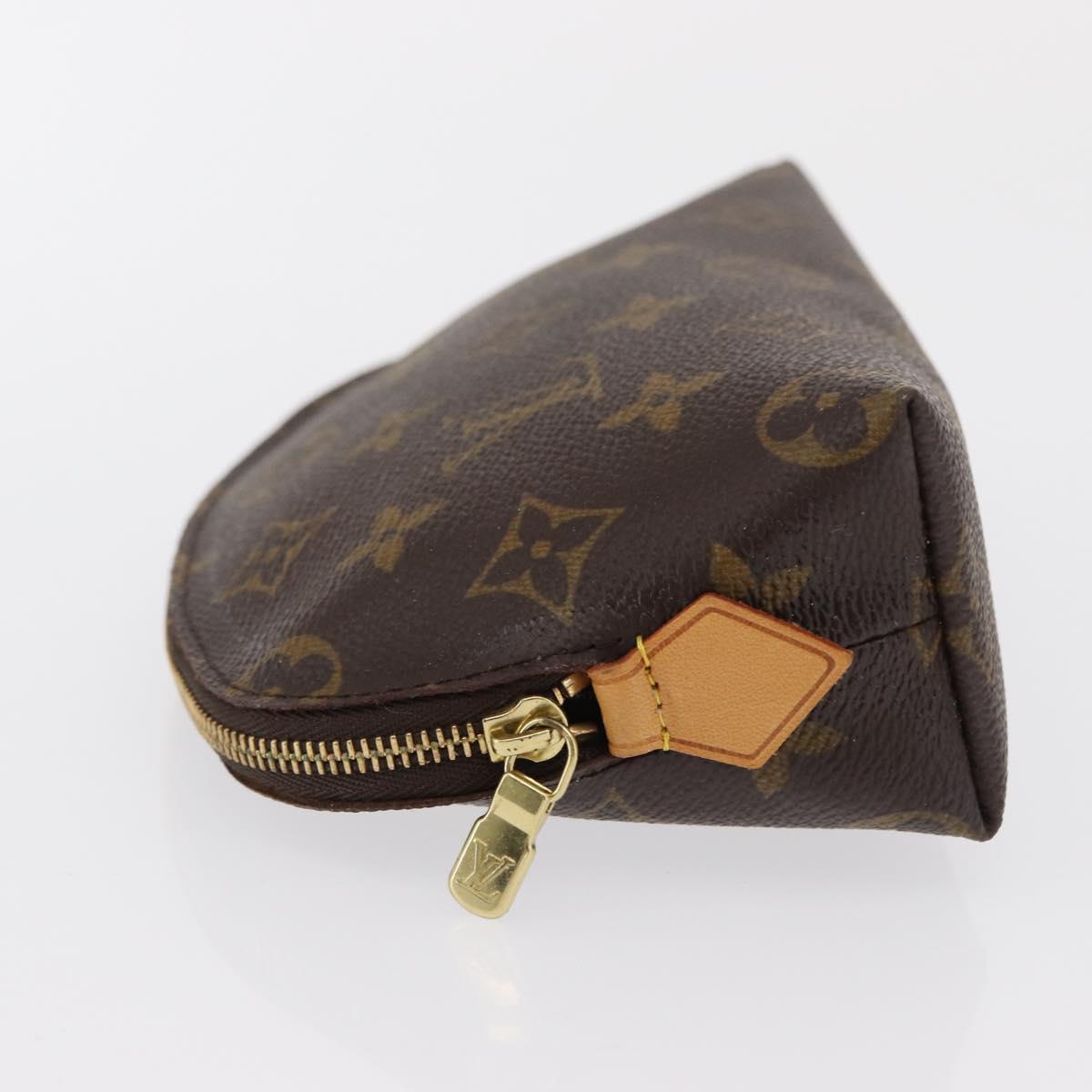 LOUIS VUITTON Monogram Pochette Cosmetic PM Pouch M43998 LV Auth 167966