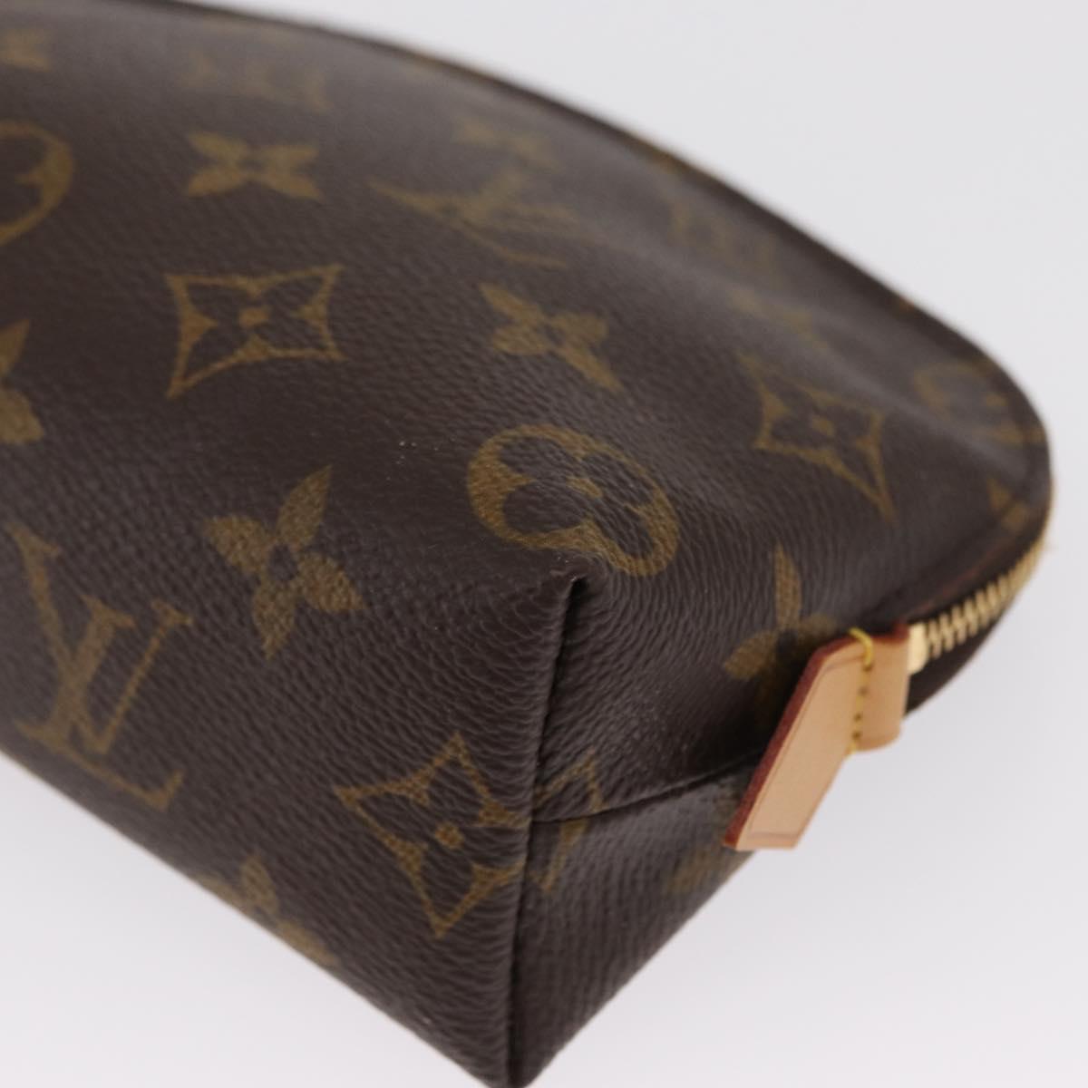 LOUIS VUITTON Monogram Pochette Cosmetic PM Pouch M43998 LV Auth 167966