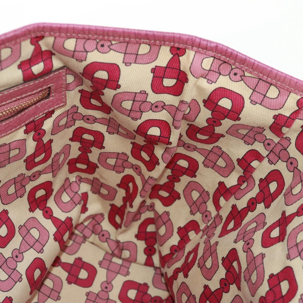 GUCCI GG Canvas Sherry Line Tote Bag Beige Gold 137396 Auth 167995V