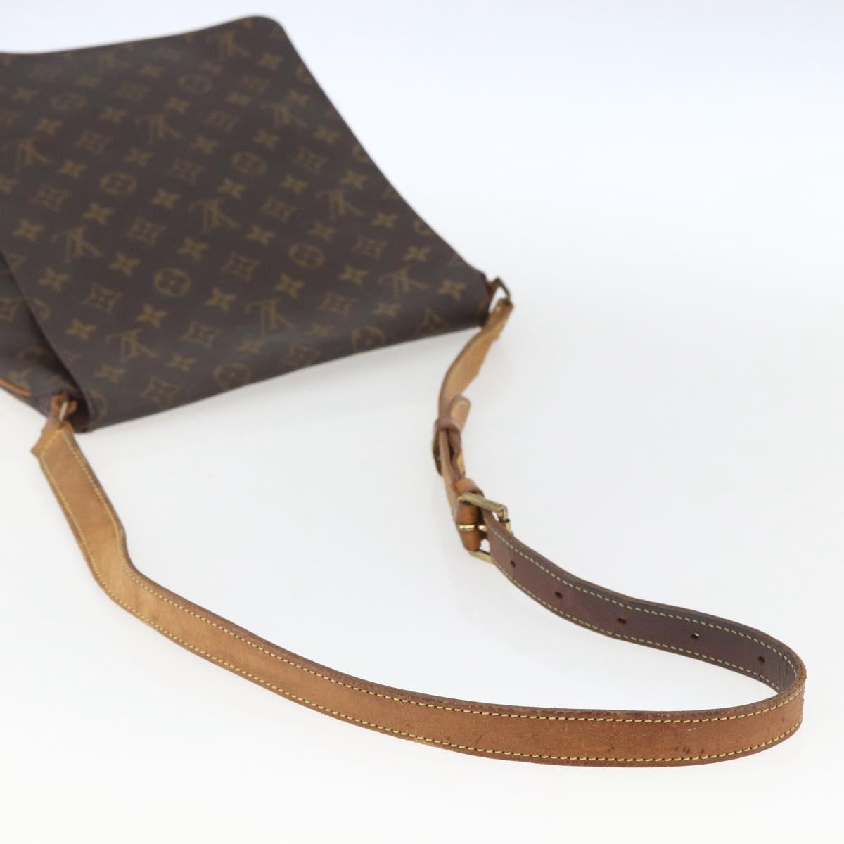 LOUIS VUITTON Monogram Musette Shoulder Bag M51256 LV Auth 168001
