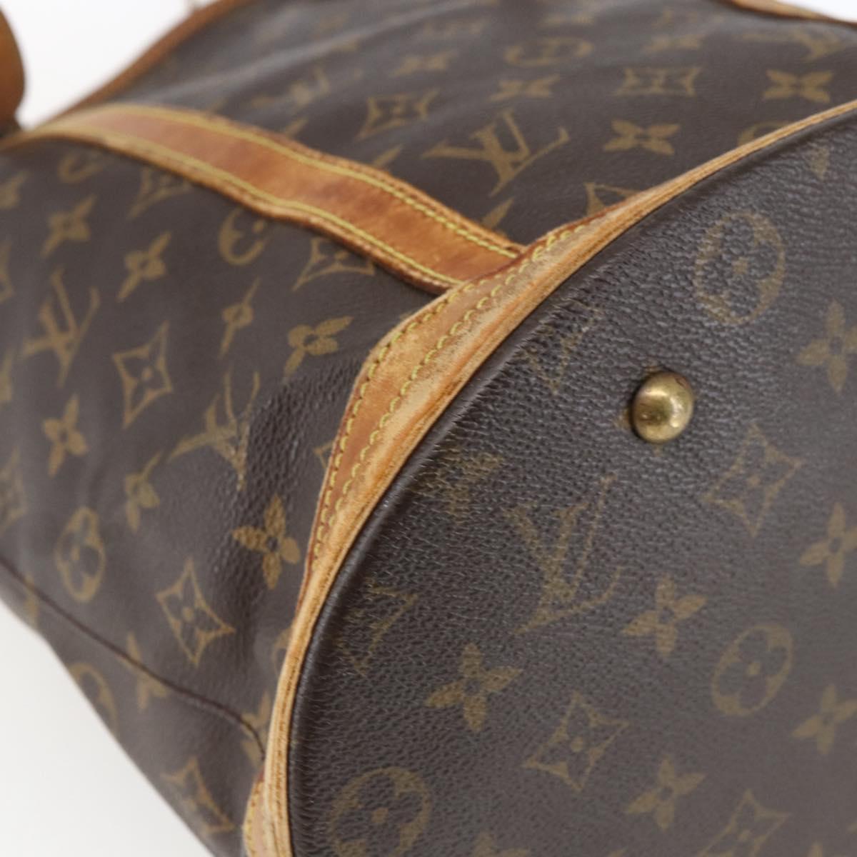 LOUIS VUITTON Monogram Bucket GM Shoulder Bag M42236 LV Auth 168011